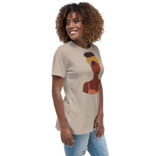 Load image into Gallery viewer, Black Women's Headwrap T-Shirt