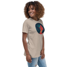 Load image into Gallery viewer, Black Women Crown Relaxed T-Shirt