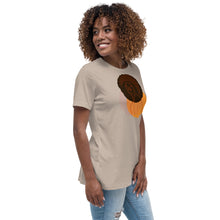 Load image into Gallery viewer, Black Women's Afro Shine Relaxed T-Shirt