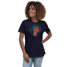 Load image into Gallery viewer, Black Women Crown Relaxed T-Shirt