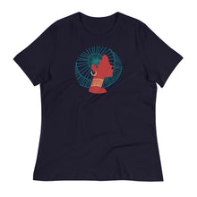 Load image into Gallery viewer, Black Women Crown Relaxed T-Shirt