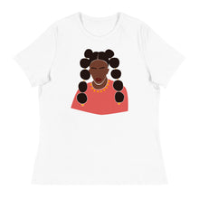 Load image into Gallery viewer, Black Woman with Two Puffed Braids