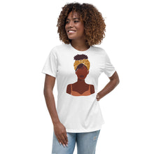 Load image into Gallery viewer, Black Women's Headwrap T-Shirt