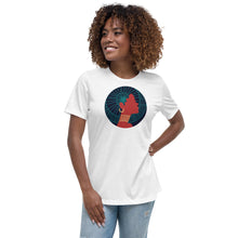 Load image into Gallery viewer, Black Women Crown Relaxed T-Shirt