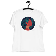 Load image into Gallery viewer, Black Women Crown Relaxed T-Shirt
