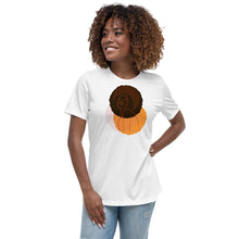 Load image into Gallery viewer, Black Women's Afro Shine Relaxed T-Shirt