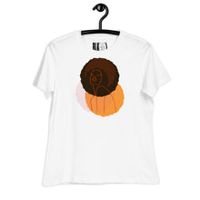 Load image into Gallery viewer, Black Women's Afro Shine Relaxed T-Shirt