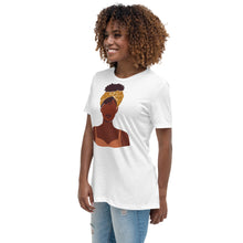Load image into Gallery viewer, Black Women's Headwrap T-Shirt