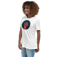 Load image into Gallery viewer, Black Women Crown Relaxed T-Shirt