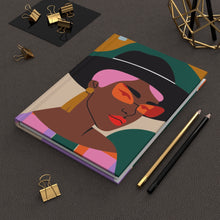 Load image into Gallery viewer, Fly Hat Girl Hardcover Journal Matte