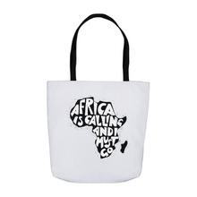 Load image into Gallery viewer, Africa is Calling Tote Bag