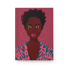 Load image into Gallery viewer, Pink Animal Print - Hardcover Journal Matte