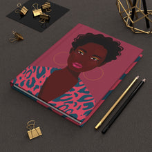 Load image into Gallery viewer, Pink Animal Print - Hardcover Journal Matte