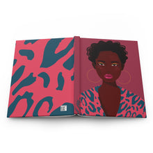 Load image into Gallery viewer, Pink Animal Print - Hardcover Journal Matte