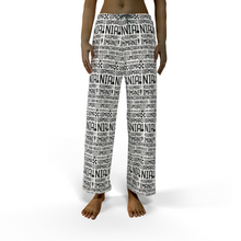 Load image into Gallery viewer, Kwanzaa Black &amp; White Pajama Pants
