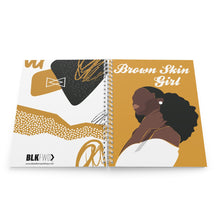 Load image into Gallery viewer, Brown Skin Girl Notebook