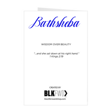Load image into Gallery viewer, BATHSHEBA - Women of the Bible - Greeting Cards