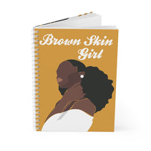 Load image into Gallery viewer, Brown Skin Girl Notebook