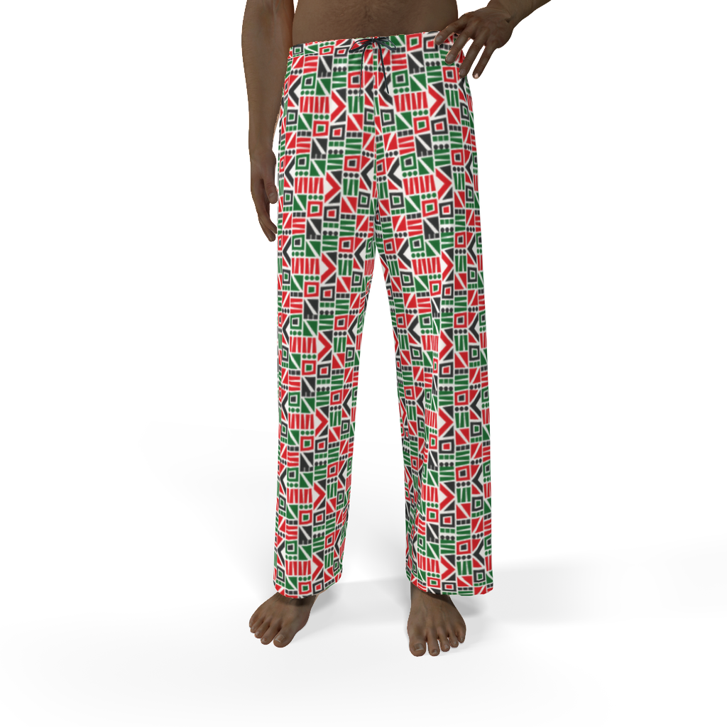 Kwanzaa Colorful Pajama Pants