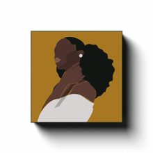 Load image into Gallery viewer, Brown Skin Girl Canvas Wraps