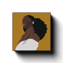 Load image into Gallery viewer, Brown Skin Girl Canvas Wraps