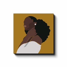 Load image into Gallery viewer, Brown Skin Girl Canvas Wraps