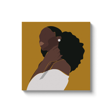 Load image into Gallery viewer, Brown Skin Girl Canvas Wraps