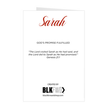 Load image into Gallery viewer, SARAH - Women of the Bible - Greeting Card