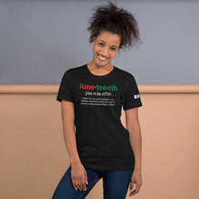 Load image into Gallery viewer, Juneteenth Definition