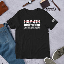 Load image into Gallery viewer, JUNETEENTH is my Independence Day