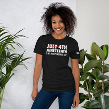 Load image into Gallery viewer, JUNETEENTH is my Independence Day