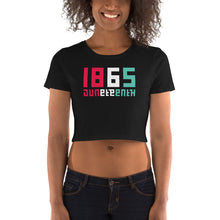 Load image into Gallery viewer, Juneteenth Women’s Crop Tee