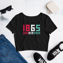 Load image into Gallery viewer, Juneteenth Women’s Crop Tee