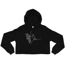 Load image into Gallery viewer, Except Come For Me Crop Hoodie