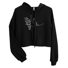 Load image into Gallery viewer, Except Come For Me Crop Hoodie