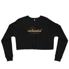Load image into Gallery viewer, Melanated in His Image Crop Sweatshirt