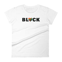 Load image into Gallery viewer, Black Love Women's short sleeve t-shirt