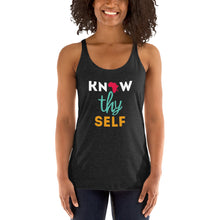 Load image into Gallery viewer, Juneteenth - Know thyself Women's Fit Racerback Tank
