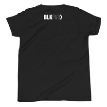 Load image into Gallery viewer, Black & Proud Youth Short Sleeve T-Shirt