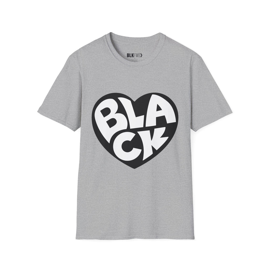 Black in Heart- Unisex T-Shirt