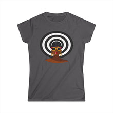 Load image into Gallery viewer, Chic Afrocentric Women's Tee - Stylish Graphic Shirt, Black Fashion Top, Gift for Her, Casual Wear, Ethnic Art Tee

