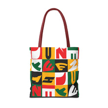 Load image into Gallery viewer, Bold Juneteenth Tote Bag | AOP | Festival Carryall | Black History Celebration
