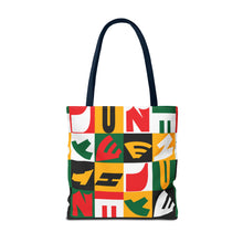 Load image into Gallery viewer, Bold Juneteenth Tote Bag | AOP | Festival Carryall | Black History Celebration
