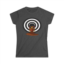 Load image into Gallery viewer, Chic Afrocentric Women's Tee - Stylish Graphic Shirt, Black Fashion Top, Gift for Her, Casual Wear, Ethnic Art Tee

