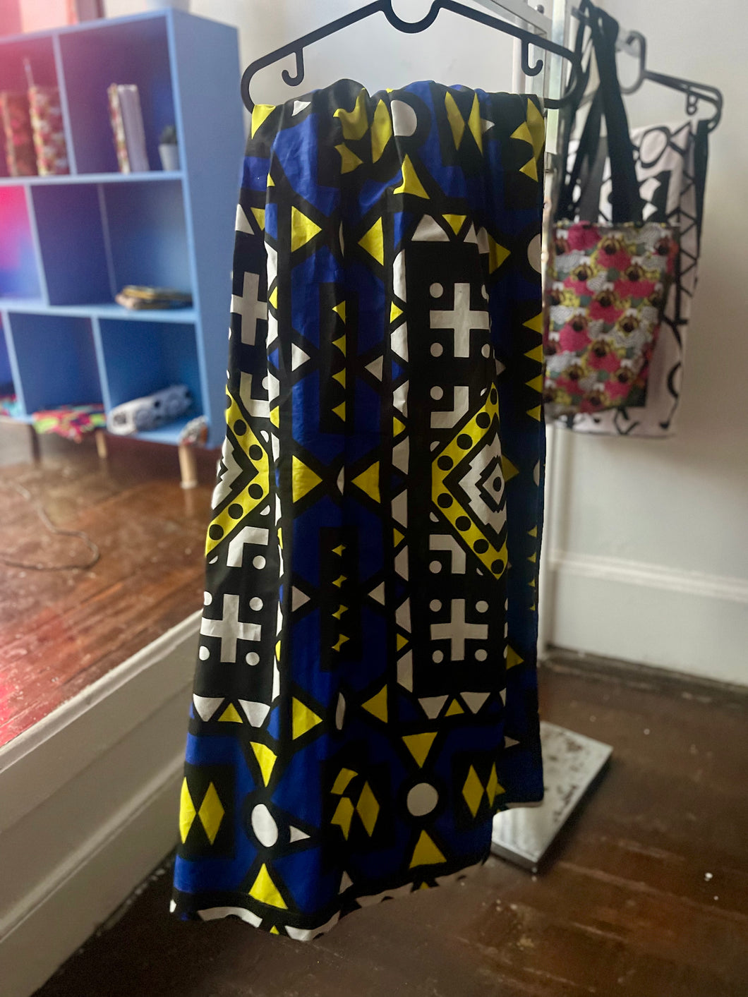 African Wrap-Tie Skirt