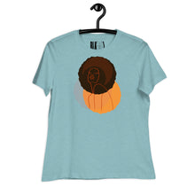 Load image into Gallery viewer, Black Women&#39;s Afro Shine Relaxed T-Shirt
