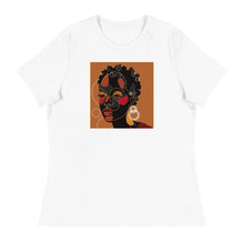 Load image into Gallery viewer, Black Women Bantu Knots Relaxed T-Shirt
