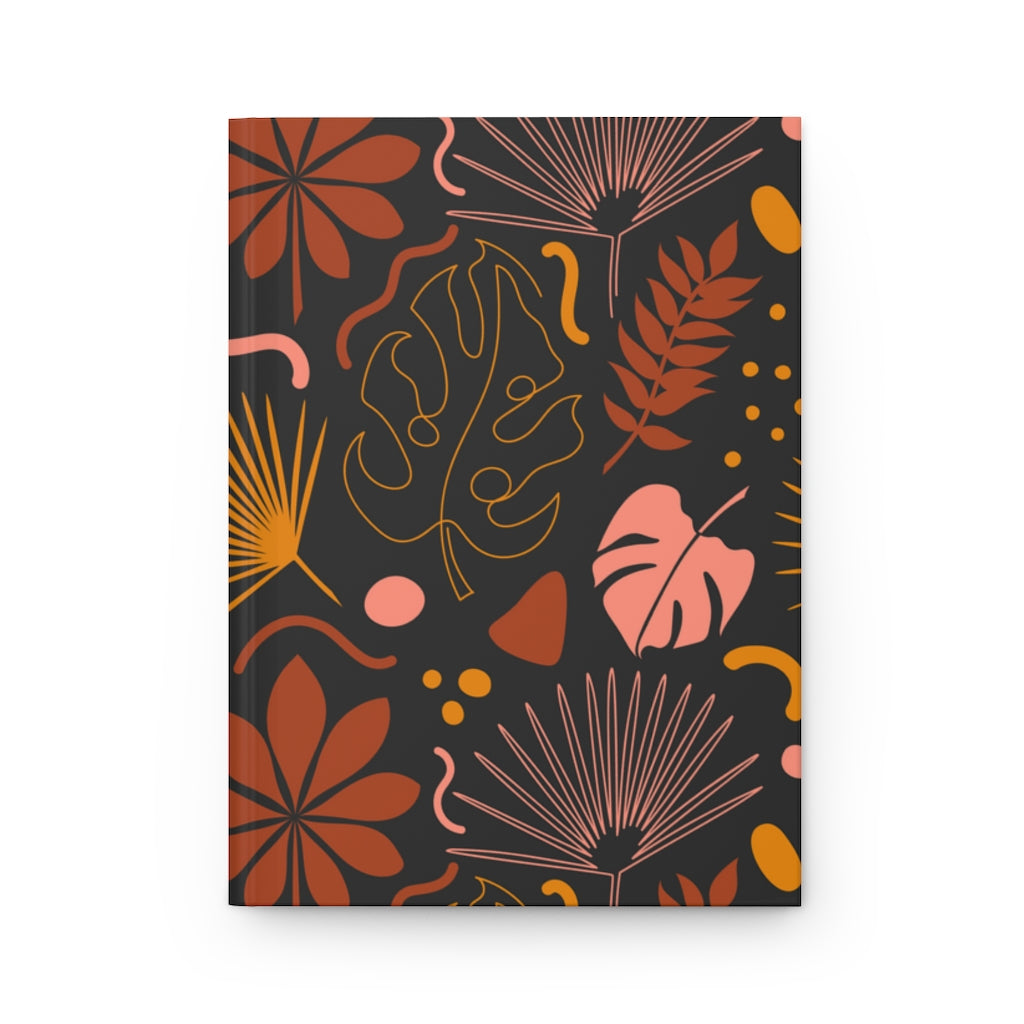 Natural Leaf Hardcover Journal Matte