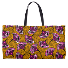 Load image into Gallery viewer, Weekender Tote - African Textile Pattern
