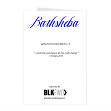 Load image into Gallery viewer, BATHSHEBA - Women of the Bible - Greeting Cards
